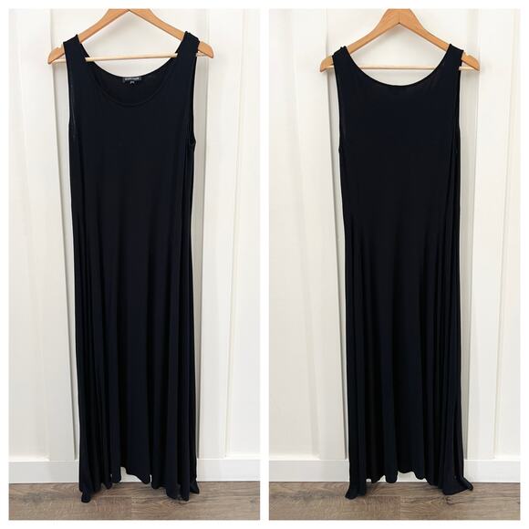 Eileen Fisher Dresses & Skirts - Eileen Fisher Black Sleeveless Dress Women's Size Small